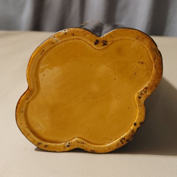 Weller Louwelsa Pottery Fluted Vase Floral Hand Painted 1900 Antique Art Nouveau - Picture 12 of 16